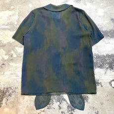 画像2: GRADATION COLOR FRONT LAYERED S/S SHIRT / Mens M (2)