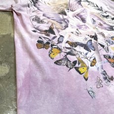 画像5: TIE DYE PATTERN FAIRY PRINTED S/S TEE / Mens XL / MADE IN USA (5)