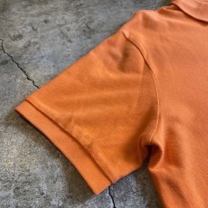 画像7: 【RALPH LAUREN】ORANGE COLOR SHORT DESIGN S/S POLO SHIRT / Ladies M (7)