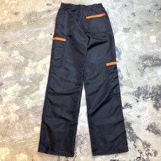 画像2: ZIP GIMMICK MULTI POCKET NYLON PANTS / W27 (2)