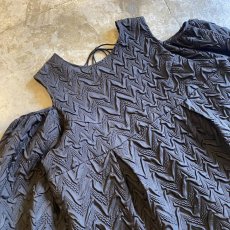 画像3: SHOULDER OFF BLACK COLOR DESIGN L/S TOPS / Ladies M (3)