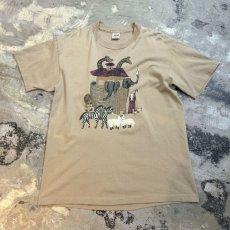 画像1: 90's VARIOUS ANIMAL PATTERN S/S TEE / Mens XL / MADE IN USA (1)