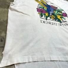 画像5: "DESERT SPRINGS" BIRD FRONT PRINTED N/S TEE / Mens L (5)