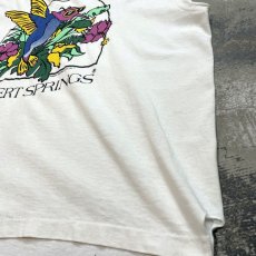 画像6: "DESERT SPRINGS" BIRD FRONT PRINTED N/S TEE / Mens L (6)