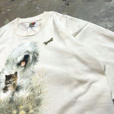 画像4: 90's VARIOUS ANIMAL FRONT PRINTED S/S TEE / Mens L (4)