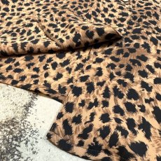 画像8: LEOPARD PATTERN OPEN COLLAR S/S SHIRT / Mens M (8)