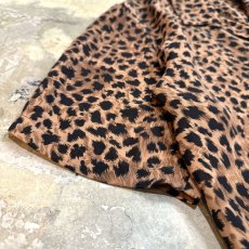 画像7: LEOPARD PATTERN OPEN COLLAR S/S SHIRT / Mens M (7)