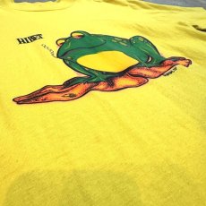 画像5: 70's "RIBET" FROG PRINTED S/S TEE / Mens M / MADE IN USA (5)