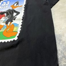 画像6: 90's "DAFFY DUCK" STAMP PRINTED S/S TEE / Mens L (6)