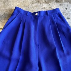 画像6: BLUE COLOR STRAIGHT SLACKS PANTS / W25〜W28 / MADE IN USA (6)