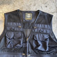 画像6: 14 POCKET DESIGN MESH FISHING VEST / Ladies L (6)