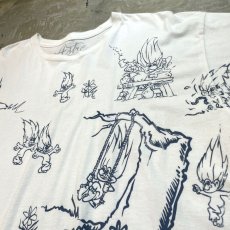 画像4: ALL OVER TROLL GRAPHIC PATTERN S/S TEE / Mens XL (4)