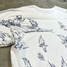 画像9: ALL OVER TROLL GRAPHIC PATTERN S/S TEE / Mens XL (9)