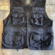 画像8: 14 POCKET DESIGN MESH FISHING VEST / Ladies L (8)