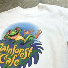 画像4: "RAINFOREST CAFE" FROG FRONT PRINTED S/S TEE / Mens M(S) (4)