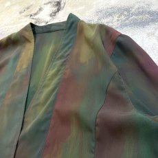 画像4: GRADATION NO COLLAR 1B SHEER JACKET / Mens L (4)