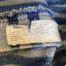 画像12: 【WRANGLER】STRIPE DESIGN DENIM PANTS / W29 / MADE IN USA (12)