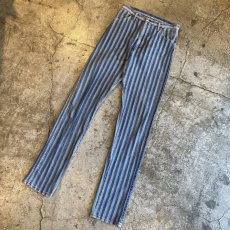 画像4: 【WRANGLER】STRIPE DESIGN DENIM PANTS / W29 / MADE IN USA (4)