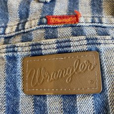 画像10: 【WRANGLER】STRIPE DESIGN DENIM PANTS / W29 / MADE IN USA (10)