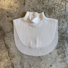 画像1: SHEER SHORT DESIGN STANDAWAY COLLAR VEST / Ladies M (1)