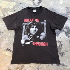 画像1: 90's "THE DOORS" BREAK ON THROUGH S/S TEE / Mens L / MADE IN USA (1)