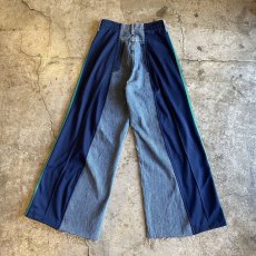 画像2: 【Wiz&Witch】"UNITED" SPORTY DENIM PANTS / OS (2)