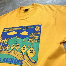 画像4: 90's "ROAD ROCKETS" FRONT PRINTED S/S TEE / Mens L (4)