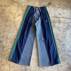 画像1: 【Wiz&Witch】"UNITED" SPORTY DENIM PANTS / OS (1)