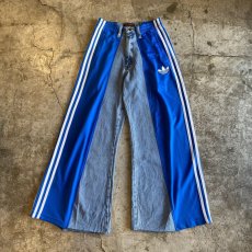 画像1: 【Wiz&Witch】"UNITED" SPORTY DENIM PANTS / OS (1)