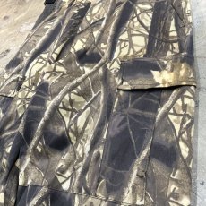 画像4: ALL OVER REAL TREE CAMOUFLAGE PATTERN CARGO PANTS / W29~31 (4)