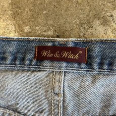 画像10: 【Wiz&Witch】"WEIRD" FUTURE WRAP DENIM PANTS / FREE (10)