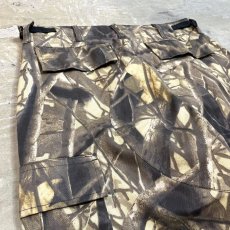 画像9: ALL OVER REAL TREE CAMOUFLAGE PATTERN CARGO PANTS / W29~31 (9)