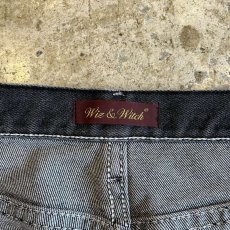 画像10: 【Wiz&Witch】"WEIRD" FUTURE WRAP DENIM PANTS / FREE (10)