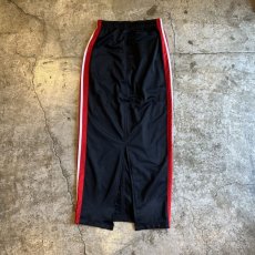 画像2: 【Wiz&Witch】"UNITED" SPORTY BACK SLIT LONG SKIRT / OS (2)