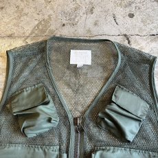 画像6: 6 POCKET DESIGN KHAKI COLOR MESH FISHING VEST / Ladies M (6)