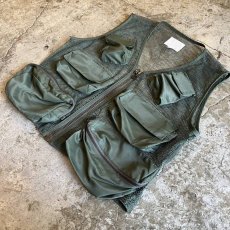 画像4: 6 POCKET DESIGN KHAKI COLOR MESH FISHING VEST / Ladies M (4)