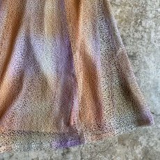 画像6: GRADATION COLOR MESH DESIGN FIXED SLIT SKIRT / W28 (6)