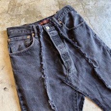 画像3: 【Wiz&Witch】"UNITED" TWINS DENIM SKIRT / W28  (3)