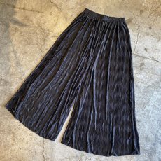 画像4: WAVE PLEATED DESIGN WIDE PANTS / W27~W33 (4)