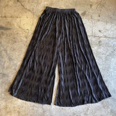 画像2: WAVE PLEATED DESIGN WIDE PANTS / W27~W33 (2)