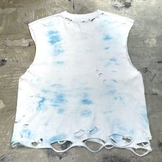 画像2: ALL OVER TIE DYE PATTERN CRASH N/S TEE / Mens L (2)