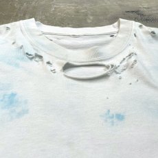 画像10: ALL OVER TIE DYE PATTERN CRASH N/S TEE / Mens L (10)