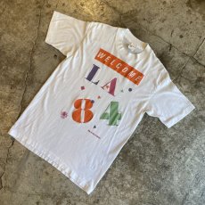 画像4: 80's LOS ANGELES OLYMPIC PRINTED S/S TEE / Ladies L / MADE IN USA (4)