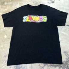 画像1: BOTH SIDE "FLAVORS" PRINTED S/S TEE / Mens L (1)