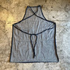 画像2: OLD FRONT PRINTED DESIGN DENIM APRON / Ladies XS~XL (2)