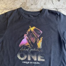 画像7: FRONT "MICHAEL JACKSON ONE" COLOR PRINTED S/S ROCK TEE / Ladies M(L) (7)