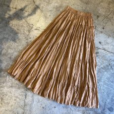 画像4: WASHER DESIGN COLOR TIERED FLARE SKIRT / W25~W38 (4)