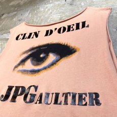 画像4: 【JEAN PAUL GAULTIER】EYE FRONT PRINTED N/S TEE / Mens M (4)