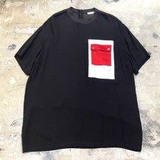 画像1: 【GIVENCHY】FRONT DESIGN POCKET MESH S/S TEE / Mens L (1)