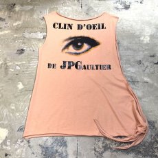 画像1: 【JEAN PAUL GAULTIER】EYE FRONT PRINTED N/S TEE / Mens M (1)